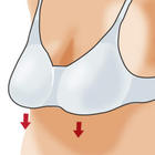 Incorretc bra size - Sagging